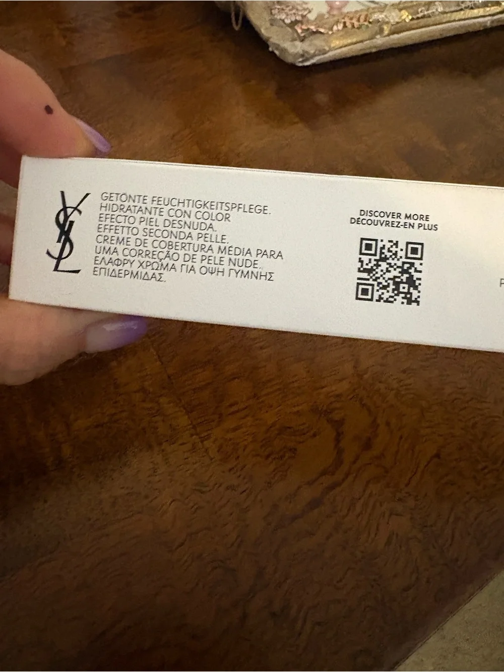 NWT Yves Saint Laurent Bare Look Tint in Nu - White Box shade 20 1 fluid ounce
